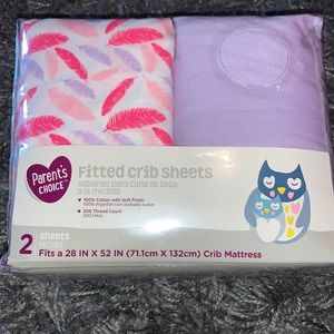 Fitted Crib Sheets